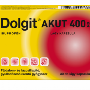 DOLGIT AKUT 400MG LAGY KAPSZULA 30X